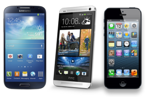 iPhone-5-vs-Samsung-Galaxy-S4-vs-HTC-One-Specifikationer